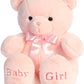 Aurora Snuggly Comfy Bear Baby Stuffed Animal - Comforting Companion - Imaginative Play - Pink 36 Inches