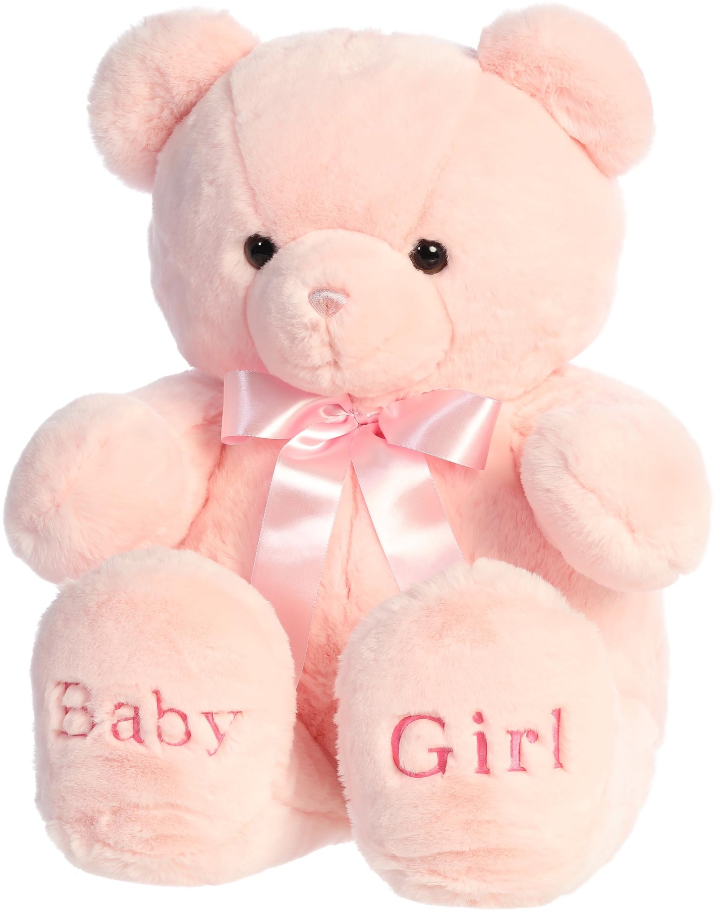 Aurora Snuggly Comfy Bear Baby Stuffed Animal - Comforting Companion - Imaginative Play - Pink 36 Inches