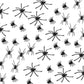 Kijamilee 120Pcs Plastic Realistic Spiders Halloween Decorations, 3 Sizes Small Spider Toys, Black Spider For Halloween Party De