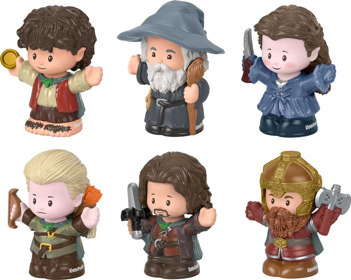 Little People Collector The Lord Of The Rings Movie Special Edition Set For Adults & Fans, 6 Figures In Display Package