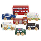 Le Toy Van London Car Set enhanced Wooden Toys for Kids Ages 3 Years & Up (TV267)  7-pk