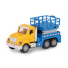 Driven by Battat - Micro Scissor Lift Truck - Toy Truck with Movable Basket, Light & Sound Effects for Kids Aged 3+