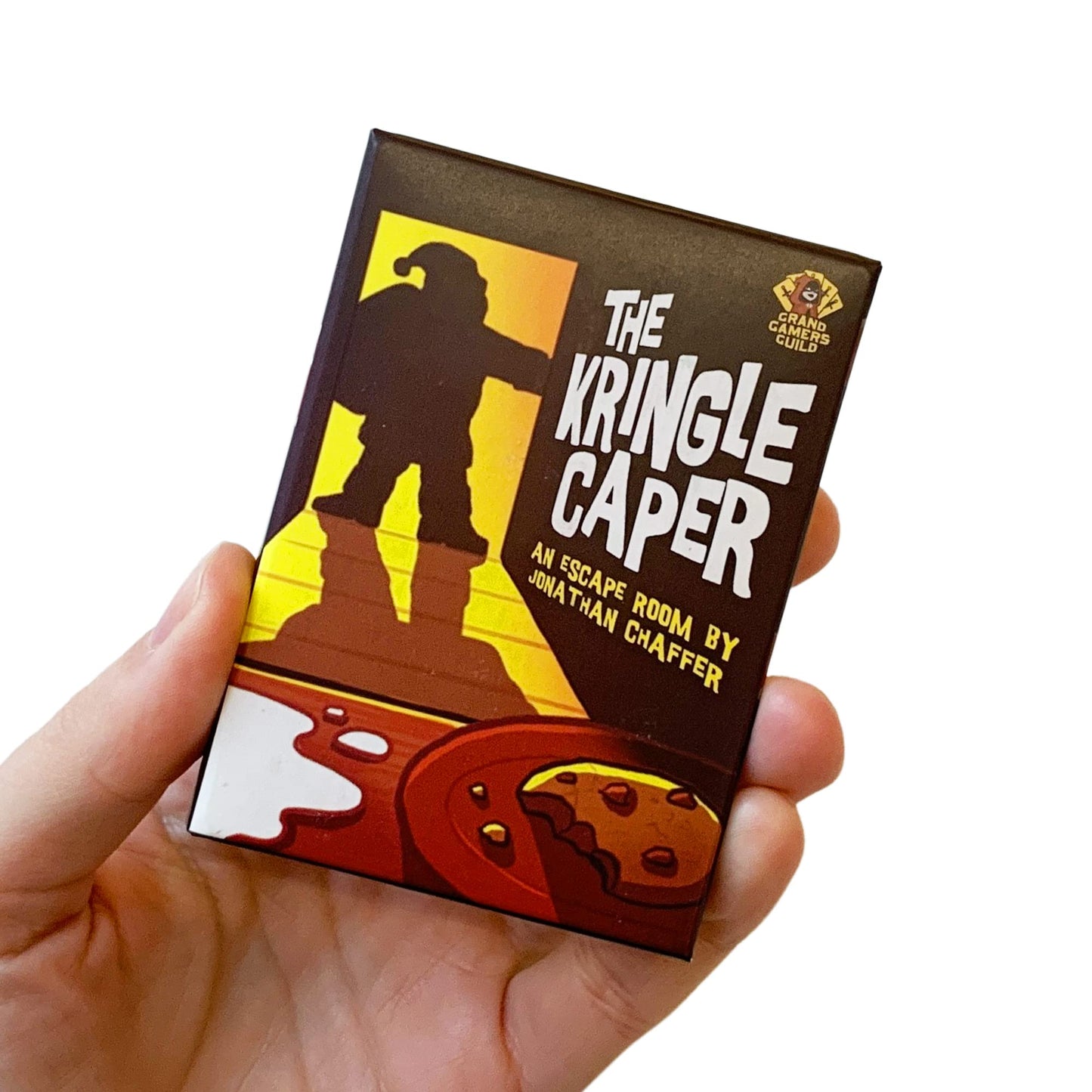 Big Potato Escape Room In Your Pocket | Kringle Caper: An Easy Strategy Game For Winter. Mini Escape Rooms For Birthdays, Holidays, Couples, Families.