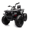 Hikiddo Kids Atv 4 Wheeler, 24V 4Wd Electric Atv Ride On Toy For Big Kid W/ 2-Seater, 4X200W Motor, 5.6Mph Max Speed - Pink