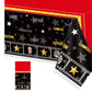 1 Piece Movie Night Tablecloth Plastic Movie Theme Table Covers Movie Theater Table Cloth for Movie Night Party Supplies Movie T