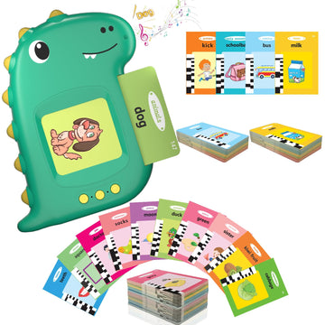 Toddler Toys Talking Flash Cards For Toddlers English Version 224 Sight Words - Learning Educational Gifts For Age 1 2 3 4 5 6 Y