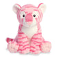 Aurora Adventurous Destination Nation Tiger Stuffed Animal - Global Exploration - Learning Fun - Pink 12 Inches