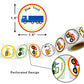 Truck Stickers for Kids 500PCS Perforated Roll Construction Sticker Car Home Family Birthday Party