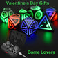 EXCECAR Rechargable DND Dice Set, Light Up Dice, 7 PCS Glowing Balanced LED Dice Electronic Dices, D&D Dice, Polyhedral Dice Set