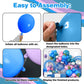10 Pack Fillable Plastic Easter Egg with Finger Puppet for Easter Theme Party, Favor Easter Eggs Hunt, Basket Stuffers Fillers,
