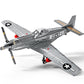 SEMKY Military Fighter Jet P-51 Fighter Mustang Air Force Building Block Set (258Pieces) -Building and Military Toys Gifts for Kid and mature-themed
