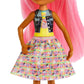 Enchantimals Dolls, City Tails Hensley Hedgehog Doll And Spiney Friend Figure, Small Doll With Removable Skirt And Accessories, Gifts For Kids, Hkn13