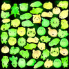 Outee 50 Pcs Mochi Toys Mini Mochi Animals Toys Glow In The Dark Toys Stress Relief Toys Bulk Mochi Cat Random Halloween Kids Party Favors For Goodie Bag