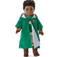 American Girl Harry Potter 18-inch Doll Slytherin Quidditch Uniform Outfit with Robe Featuring House Crest, For Ages 6+