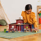 Schleich Farm World Animal Farm Playset With Figurine And Accessories - 92Pc Kids Animal Farm Playset With Cow, Horse, Pig, Bull, And Accessories For Boys And Girls, Gift For Kids Age 3+, Red