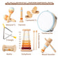 Baby Musical Instruments, Montessori Wooden Toys For Toddlers 1-3, Neutral Colors Percussion Instruments, Modern Boho Xylophone For Kids, Preschool Educational Baby Musical Toys