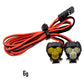 MEUS RACING RC Car LED Lights Kit Spotlights for Axial SCX24 Traxxas TRX4M Redcat Ascent-18 1/18 1/24 RC Crawler Upgrades Parts