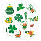 Mddruiqi 80 Pieces St Patrick'S Day Tattoos For Kids Over 3 Years Old