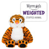 1I4 Group Warm Pals - Tiger - Cozy Lavender Scented Plush Toys - Stuffed Animal - Coolable Bedtime Comfort Plushie