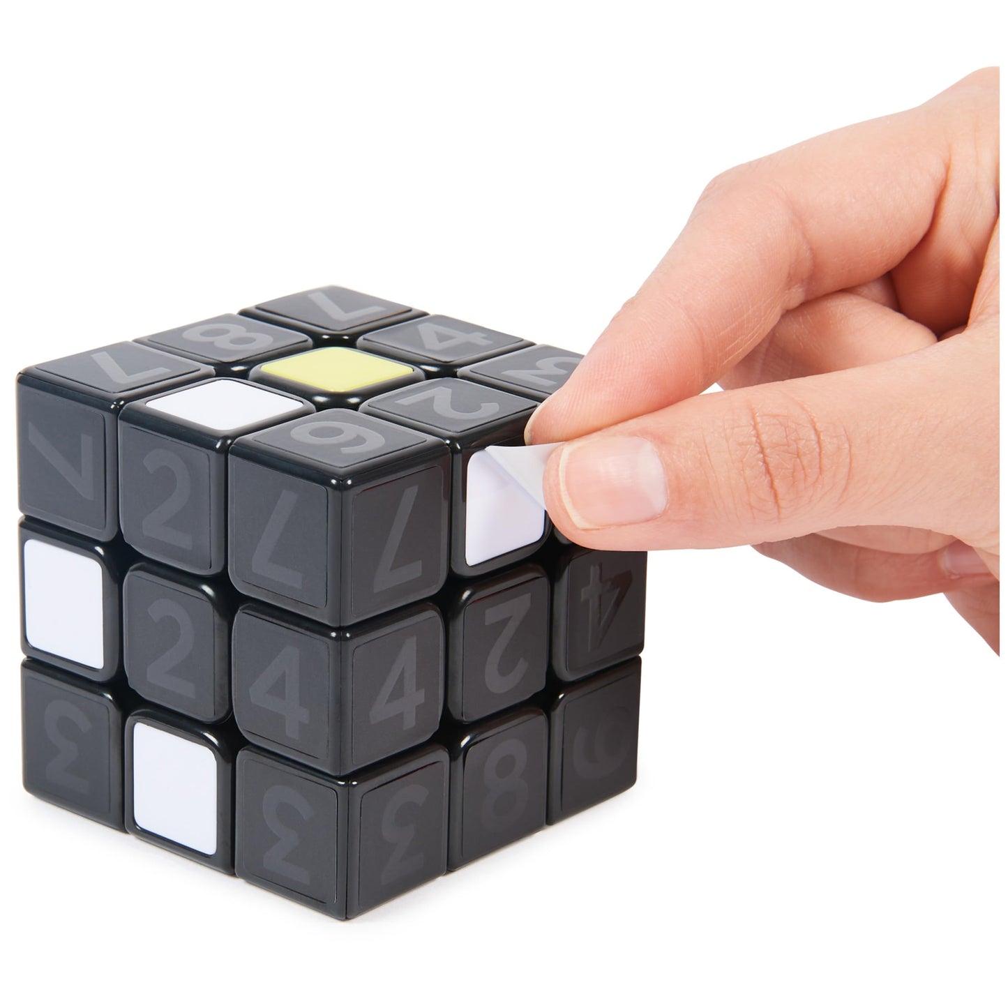 Rubiks Coach Cube  Learn to Solve 3x3 Cube with Stickers  Guide  & Videos  Stress Relief Fidget Toy  mature-themed Toy Fidget Cube for Ages 8+