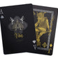 Creatures Of The Fae Playing Cards By Gent Supply - Black, Gold & Silver Edition