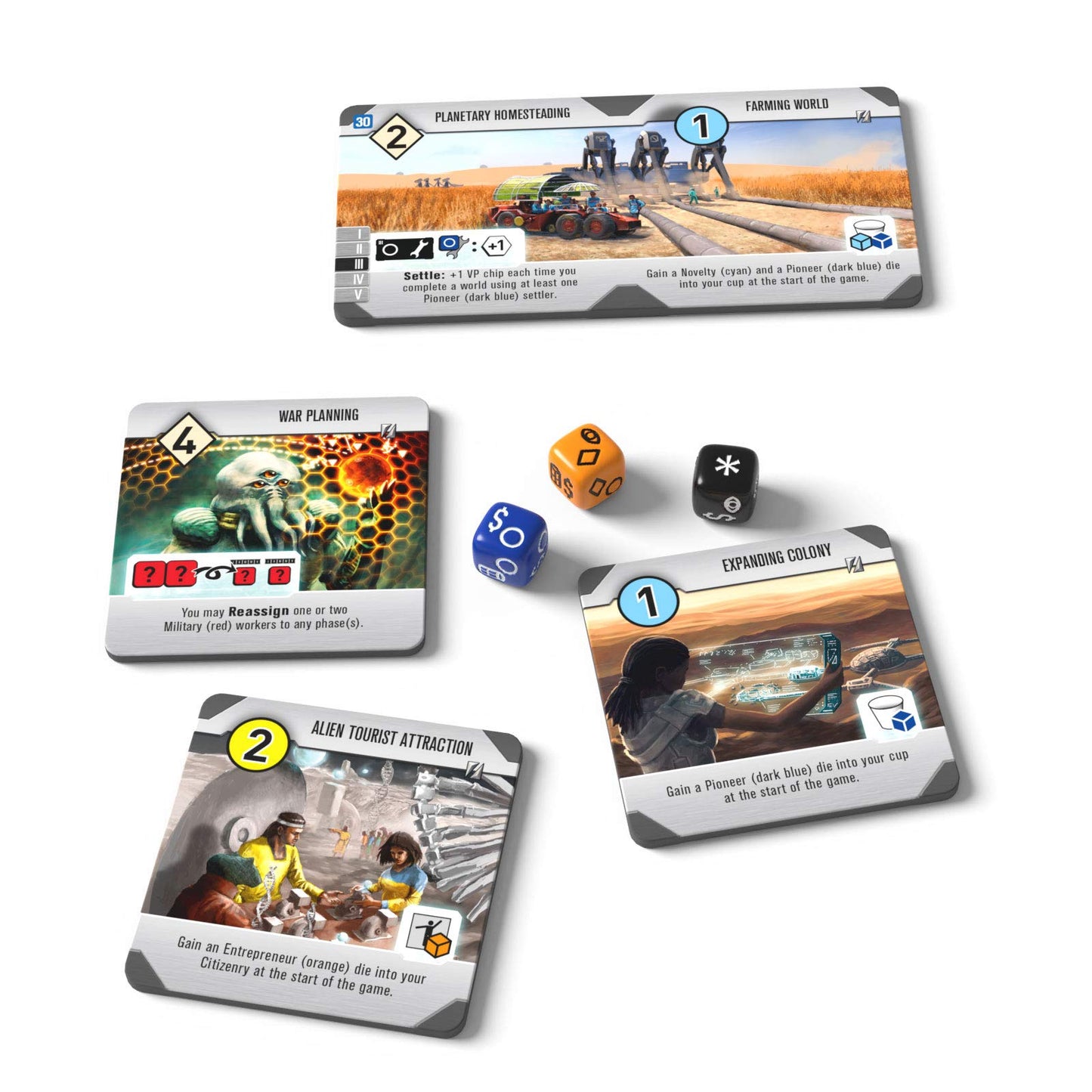 Rio Grande Games Roll For The Galaxy Board Game: Rivalry Expansion (Rio557)