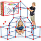 Fort Building Kit For Kids,Stem Construction Toys, Educational Gift For 4 5 6 7 8 9 10 11 12 Years Old Boys And Girls,Ultimate Creative Set For Indoor & Outdoors Activity,200 Pcs,Original
