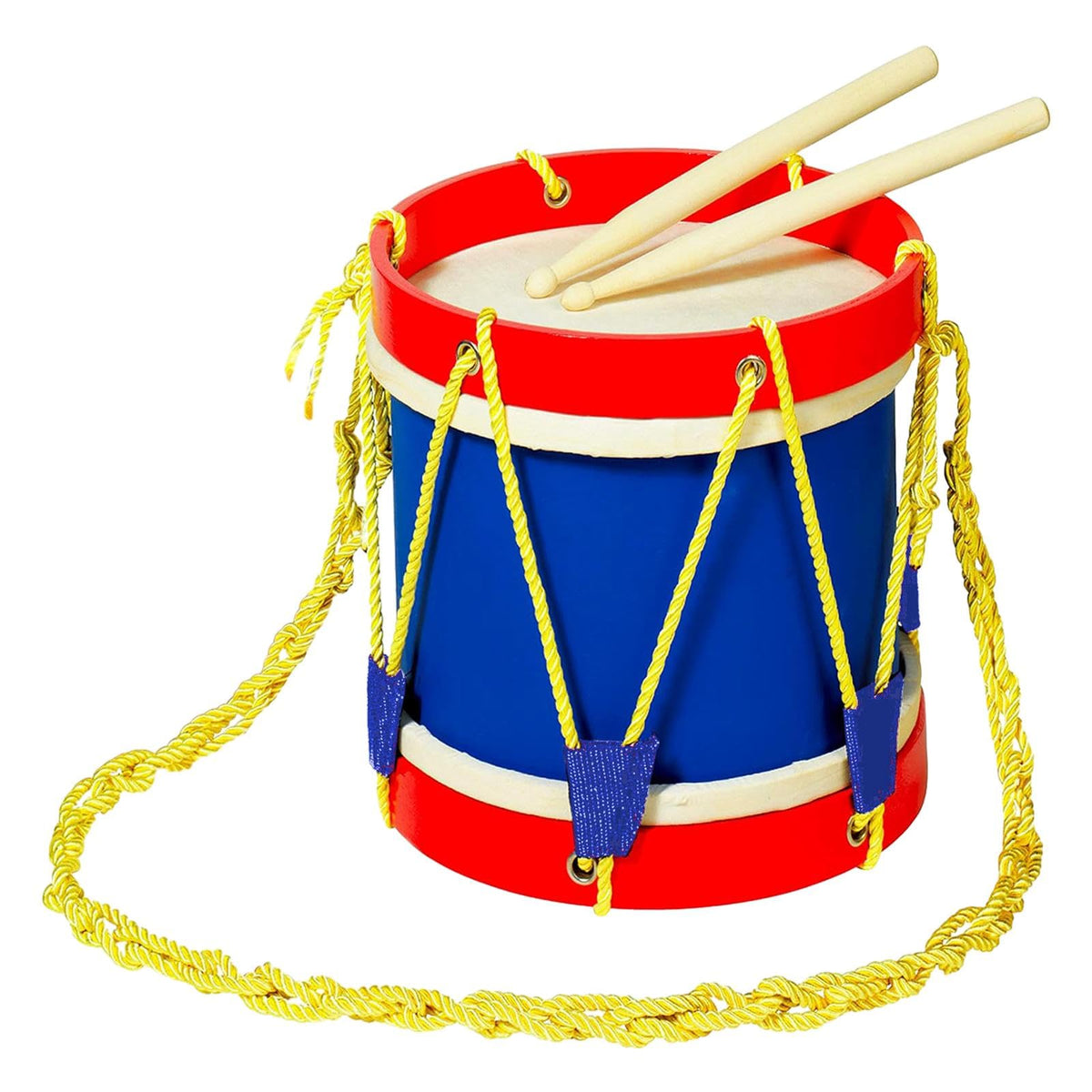 Club BollywoodKids Marching Drum Set 22Cm Wooden Kids Drum For Party Kindergarten Birthday|Toys & Hobbies|Educational|Music & Ar