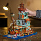 Hsanhe Harbour Hotel Mini Bricks Building Kit, Ideas Creative Architecture Building Toys Birthday Gift For Adult Boys Girls -2142 Pieces