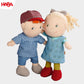 Haba Soft Doll Mirle 8' - First Baby Doll With Blonde Pony Tail For Ages 6 Months +