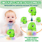Zhenduo Baby Bath Toys, Rechargeable Bath Toys, Whale Spray Water Bath Toy, Sprinkler Bathtub Shower Toys For Toddlers Kids Boys Girls, Pool Toy For Baby (Green)