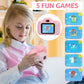 Uyeyuy Upgrade Kids Selfie Camera, Christmas Birthday Gifts For Kids, Upgrade Hd Kids Digital Video Cameras For Toddler, Good Toys For Over 6 Years Old Boy Girls With 32Gb Card And Card Reader(Pink