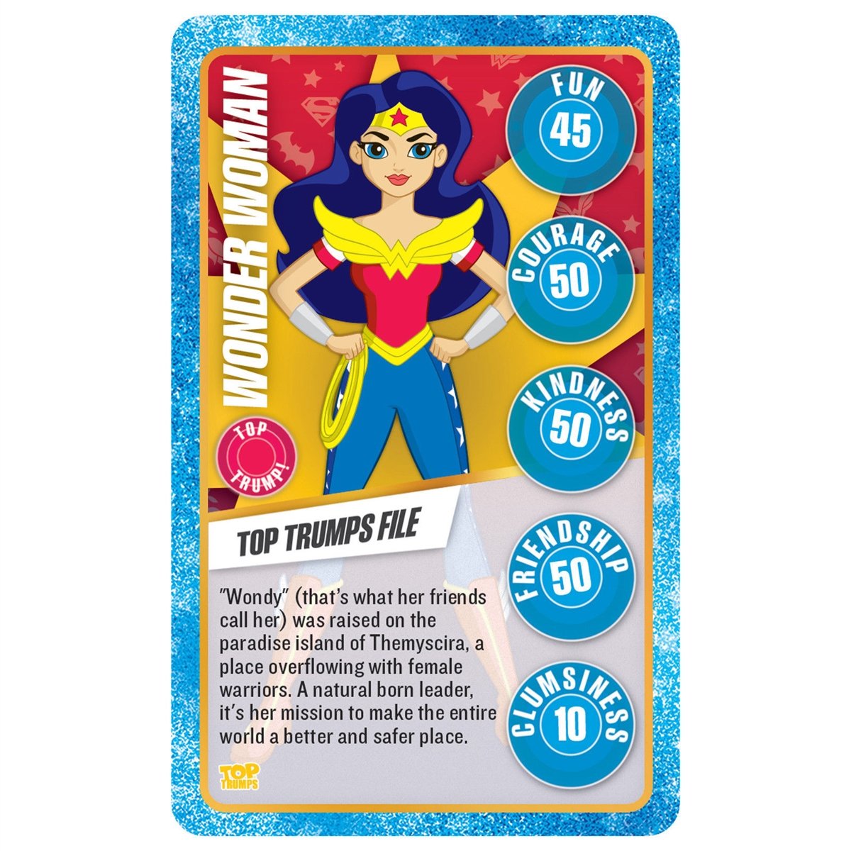 Dc Superhero Girls Top Trumps Card Game