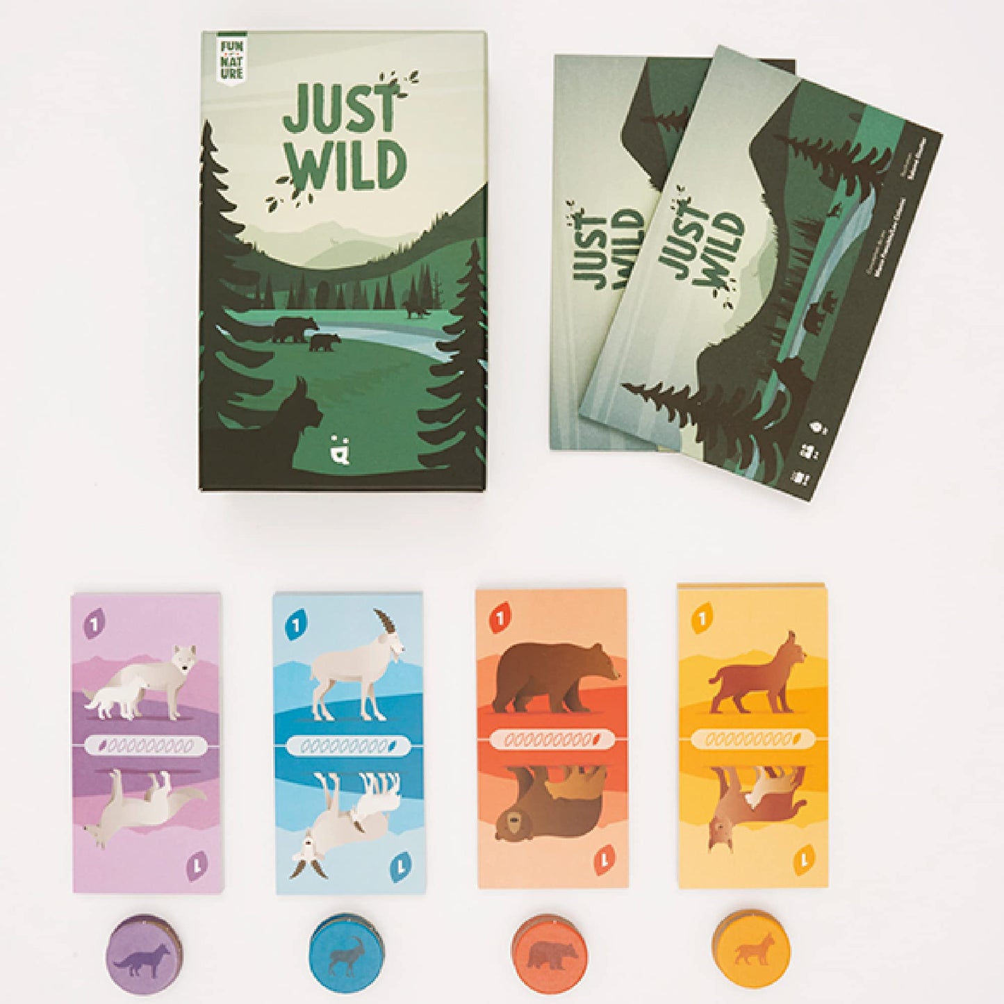 Demacia Wild Card Game | Forest Animal Strategy | 2-4 Players | Ages 8+ | Cardboard | Fun Family Game