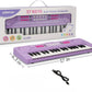 BIGFUN 37 Keys Kid Keyboard Piano - Purple Educational Music Toy for Ages 3-8, Made of Durable ABS