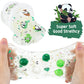 10 Fl Oz Panda Clear Slime Bucket, Big Slime Kit With Slime Clay, Slime Party Favors For Kids, Glimmer Crunchy Slime Includes 9