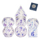 Hddais Dnd Dice Set, 7Pcs Resin D&D Dice Rpg Polyhedral Dice Set With Gift Case For Dungeons And Dragons And Other Tabletop Game