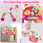 Dahuniu Sit to Stand Learning Walker, 2-in-1 Baby Walker for Girls and Boys, Multi-Function Removable Game Panel, Baby Activity