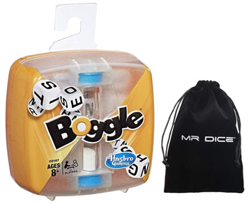 Mr Dice Boggle Games For Adults Bundle Drawstring Bag - Boggle Game - Boggle Classic Game - Classic Boggle