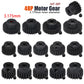 48P 76T Spur Gear Hardened Steel Transmission Gears With 27T 28T 29T 30T Pinions Gear 1/8 Inch 3.175Mm Hole Upgrade Parts For Tr