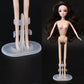 10Pcs Clear Doll Stands Display Holder Doll Accessories Fit For 11 Inches Or Less Doll Display