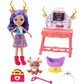 Enchantimals Art Studio Playset with Felicity Fox Doll and Flick Fox, 6-inch Small Doll, with Easel, Stool and Smaller Art and P