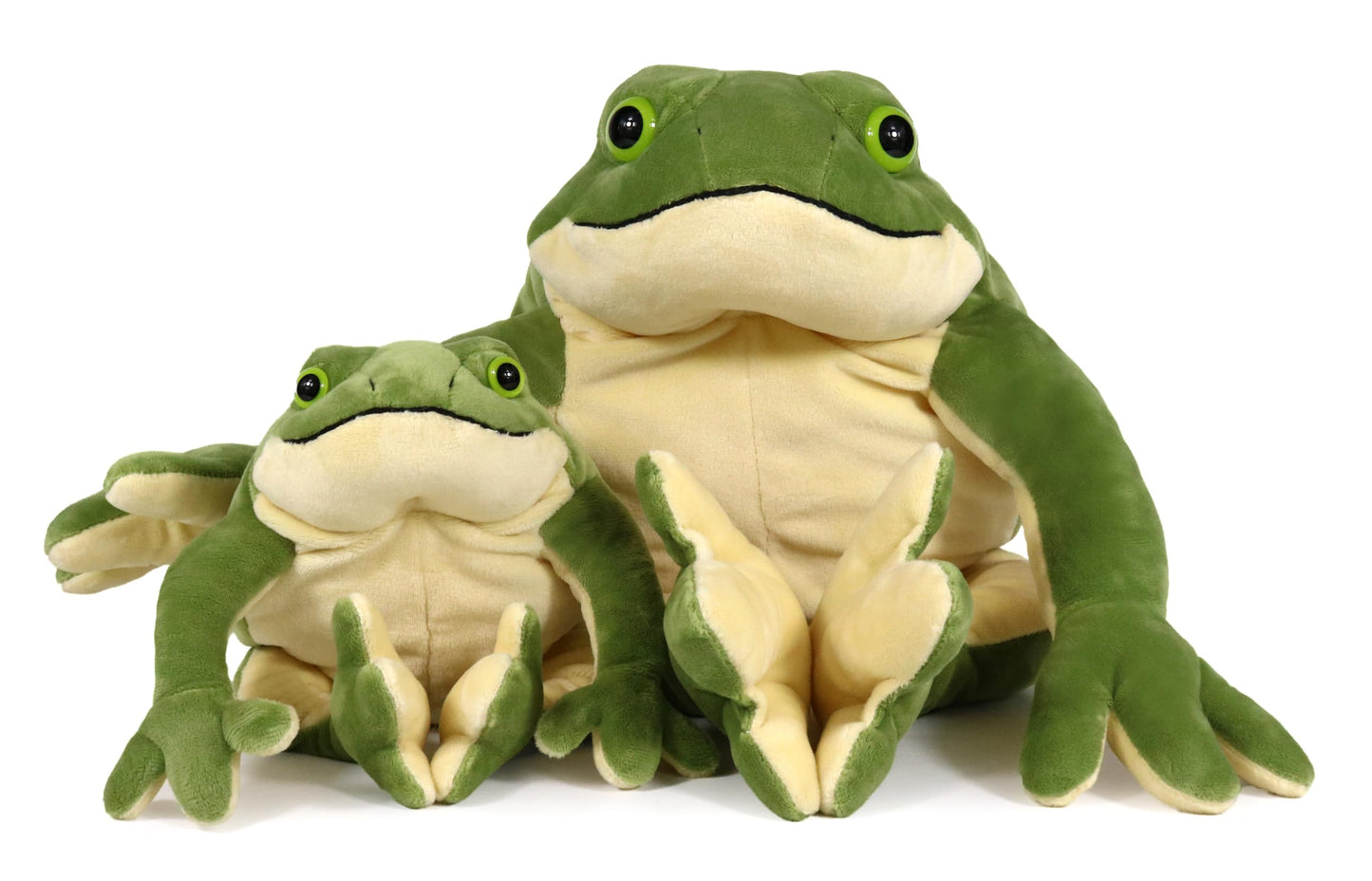 Ice King Bear Mom And Baby Stuffed Animals Set Zoo Wild Animals (Giant Frog)