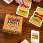 Blue Orange Burger ASAP! Speed Matching Card Game for Kids & Family, 2-5 Players, Ages 7+, Cardstock, Orange, Model MIXBUR01US