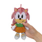 Sonic The Hedgehog 7-Inch Plush Collectible Figure - Amy, Soft Plush Material, Model 400704-24PB