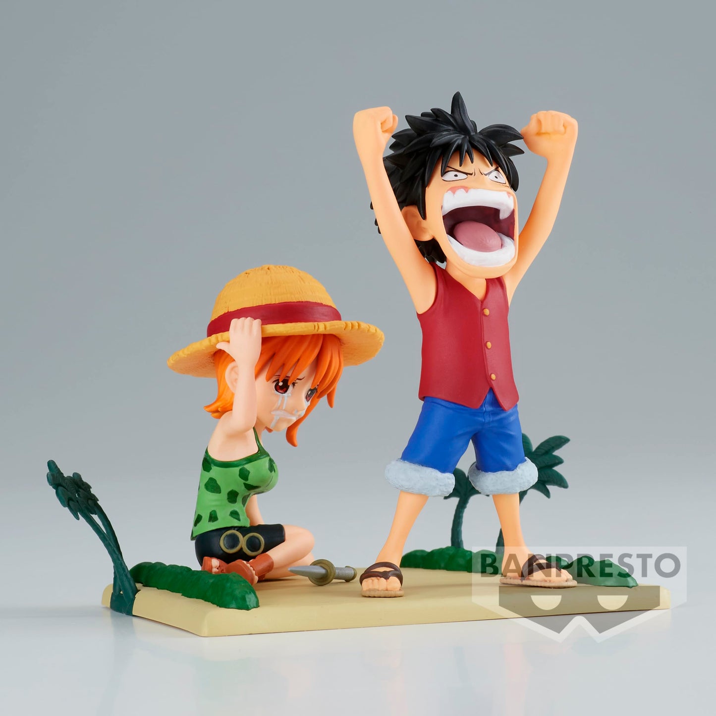 Banpresto - One Piece - Log Stories - Luffy & Nami, Bandai Spirits World Collectable Figure