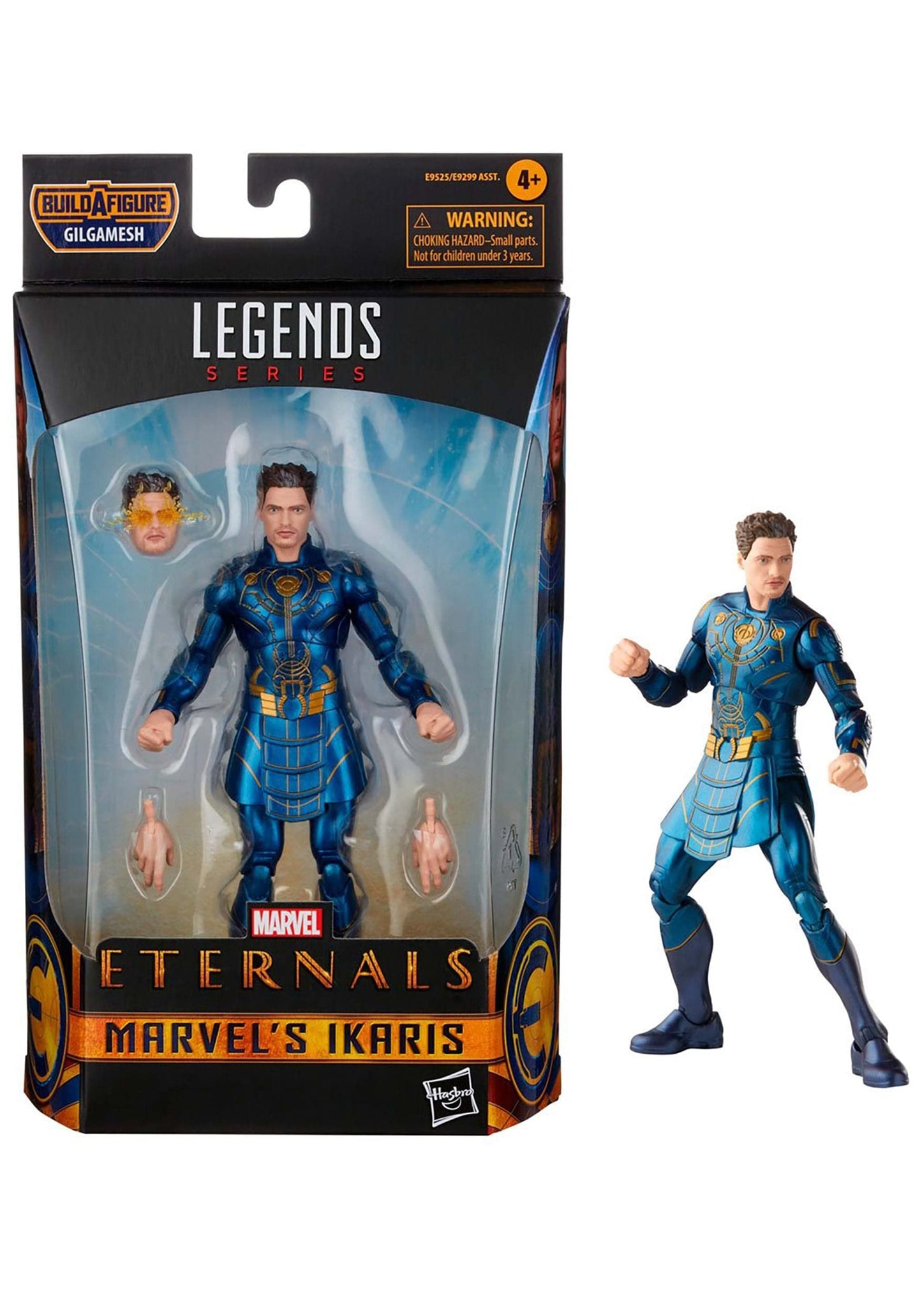 Hasbro Marvel Legends Series The Eternals 6-Inch Action Figure Toy Ikaris Includes 3 Accessories Ages 4 and Up
