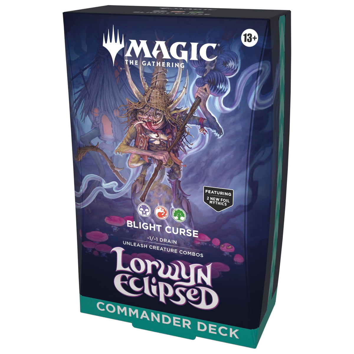 Magic: The Gathering Lorwyn Eclipsed  Commander Deck | Blight Curse