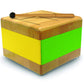 Green Tones / Square Tone Drum With Mallet