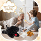 Muiteiur 5 Pcs Dog Stuffed Animal Set  Black Lab Stuffed Animal with Red Tongue  Labrador Puppy Plush Toys  Gift for Birthday Theme Praty